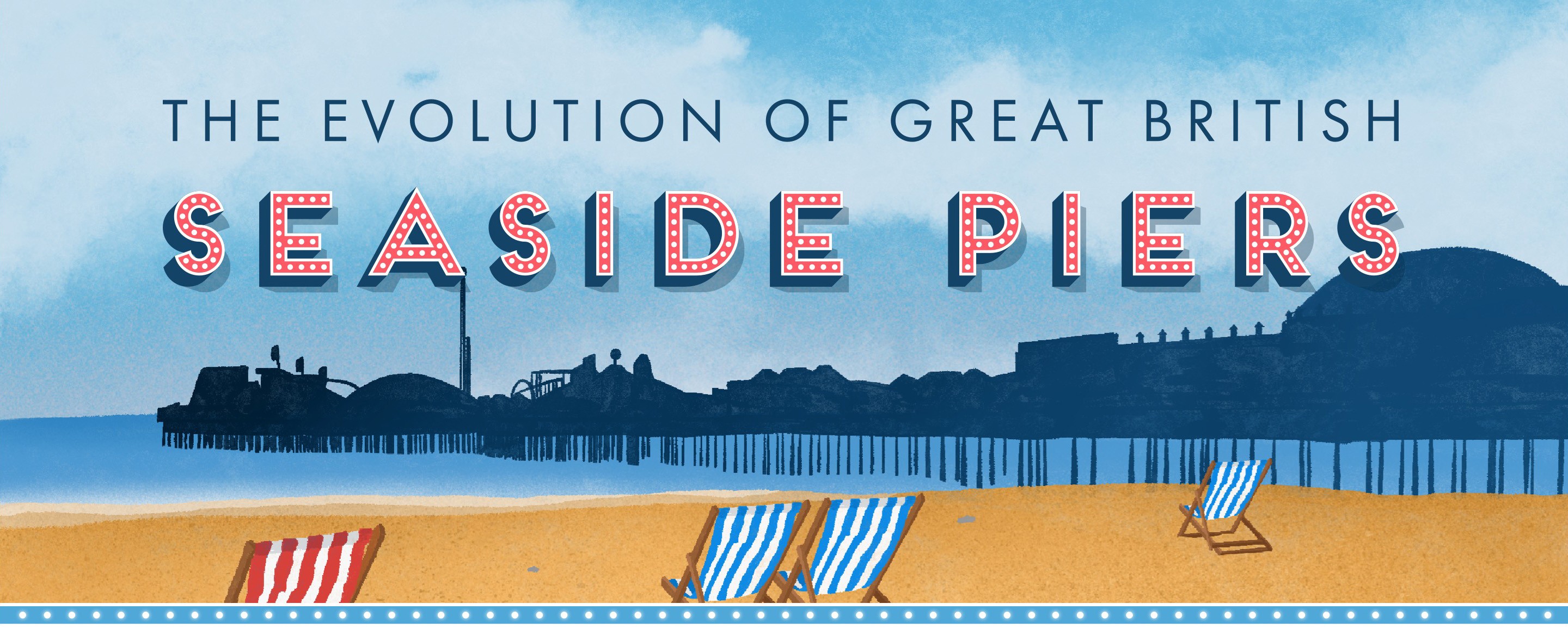 The evolution of Great British seaside piers